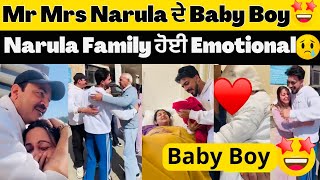 😍Mr \u0026 Mrs Narula ਦੇ ਹੋਇਆ Baby Boy🍼Narula Family Emotional🥹😍 #mrmrsnarula #reetnarula #simrannarula