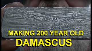 MAKING 200 YEAR OLD DAMASCUS