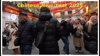 Chinese New Year 2025 Walking Tour in Chinatown London 🏮🎊 Festive Celebrations \u0026 Street Vibes!