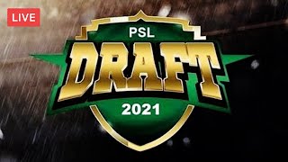 HBL Pakistan Super League Player Draft 2021