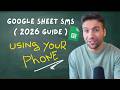 Send SMS from Google Sheets ( New Lead & Status Updates – Using Your Phone Number)