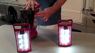 When one camping lantern becomes four lanterns