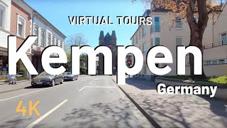 KEMPEN driving tour 🇩🇪 Germany (Deutschland) || Reisen Deutschland Kempen - 4K Video Tour