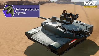 MWT Tank Battles - Abrams x Dengan Sistem Perlindungan Aktif MK3