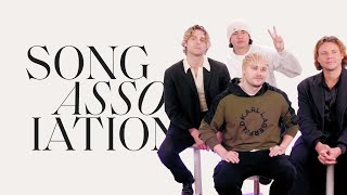 5SOS Sings "COMPLETE MESS", Cage The Elephant, & The Who in a Game of Song Association | ELLE