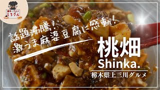 栃木県で本当に美味しい中華【桃畑Shinka.】※上三川、麻婆豆腐、杏仁豆腐