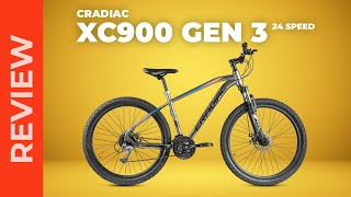 Cradiac XC900 Gen 3 Review| Best MTBs in India| Shimano 24 gear cycles| Top selling MTB bikes