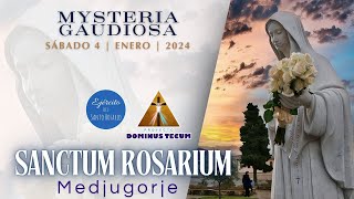 EN VIVO SANTO ROSARIO DE HOY DESDE MEDJUGORJE SABADO 4 DE ENERO 2025 ¡EN LATÍN! SANCTUM ROSARIUM