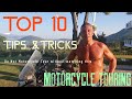 Top 10 Motorcycle Touring Tips & Tricks - Don't tour on your motorcycle without watching this first!