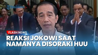 BEGINI RESPONS Jokowi seusai Namanya Diteriaki 'Huuu' sementara Anies dan Ahok Disambut Meriah