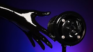 🖤 LATEX GLOVES EAR MASSAGE 🖤 ASMR - NO TALKING - 4k