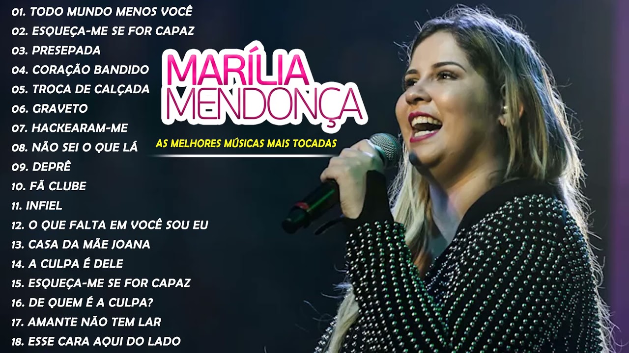 Marília Mendonça As Mais Tocadas 2023 - As Melhores Musicas De Marília ...