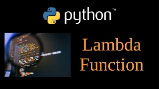 Python Tutorial - Lambda Function - *args Lesson 14
