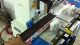 Utilaje PVC: WZ-124-2.C Masina de insurubat in armatura cu 2 capete (video 1)