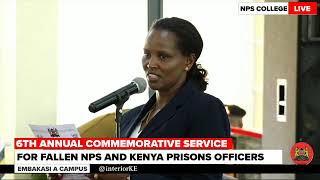 6th Annual Commemorative Service for Fallen NPS \u0026 Kenya Prison Officers