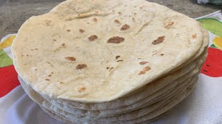 Afghani Naan Recipe | نان پرکی | لواش  | Paraki (Chapoti) Easy Recipe | Bahar's Kitchen