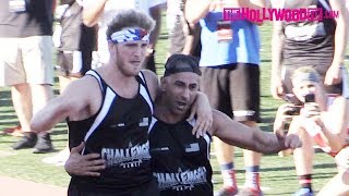Logan Paul Races With A Broken Hamstring & FouseyTube Falls Down At The Challeng