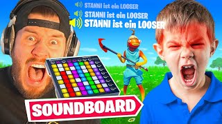 ich PRANKE KINDER als SOUNDBOARD in Fortnite