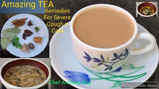 BEST MASALA TEA FOR SEVERE COUGH \u0026 COLD/Amazing Masala Tea for Cough n Cold Remedies/1st Episode