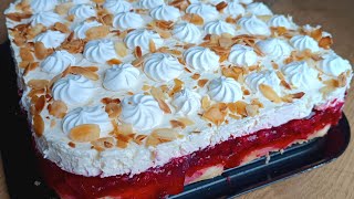 Raspberry Cloud Cake