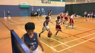 2023-24年度 港島東區小學校際籃球比賽。男子組 分組賽。E組：漢華 vs 聖米迦勒（第三節）