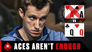 Aces Getting Cracked, But It's Increasingly BRUTAL ♠️ PokerStars