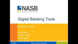 Digital Banking Tools Webinar