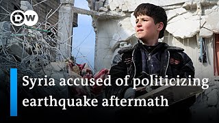 Why it is so hard to get aid to some Syrian and Turkish earthquake areas | DW News