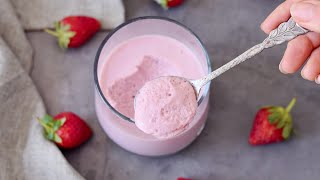 Strawberry Mousse | Easy \u0026 Light Dessert Recipe