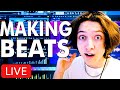 PAKZZ MAKING BEATS LIVE | LIVE COOKUP