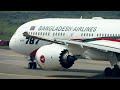 Bangladesh Airlines Boeing 787-9 off to Manchester