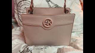 What's in my Pink Anne Klein Shara Bag, Super Girly!