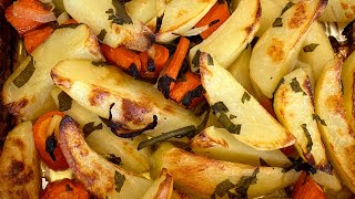 Greek Oven Roasted Potatoes