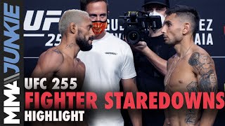 UFC 255: Full card staredowns
