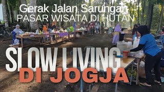 Slow Living di Kampung Jogja | Gerak Jalan Sarungan dan Pasar Wisata Hebat