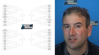 March Madness men's bracket predictions 50 days from Selection Sunday