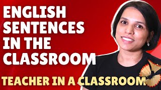 ENGLISH SENTENCES IN THE CLASSROOM |TEACHER IN CLASSROOM |SPOKEN ENGLISH EXPLAINED IN MALAYALAM L-2
