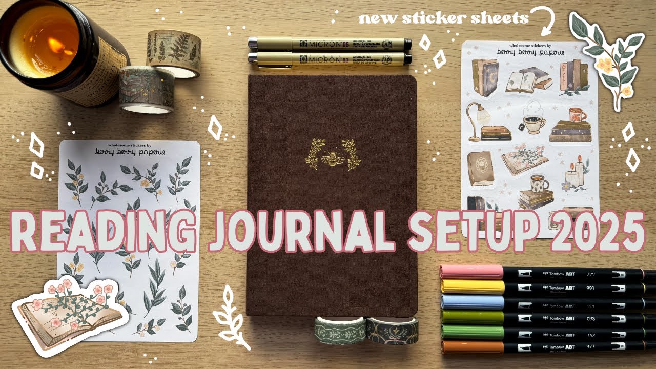 2025 Reading Journal Setup Youtube