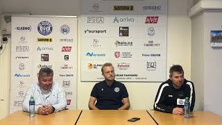 Tisková konference po utkání SK Kladno - SK Sparta Kolín