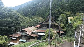 Deep in the mountains where you can encounter the quietly buried ruins of old houses