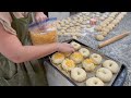 préparation des repas bagels