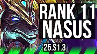 NASUS vs NIDALEE (JGL) | 11/3/13, Rank 11 Nasus | BR Grandmaster | 25.S1.3