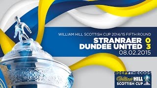 Stranraer 0-3 Dundee United | William Hill Scottish Cup 2014-15 Fifth Round