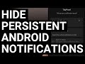 TidyPanel App Can Remove All Unswipeable Android Notifications