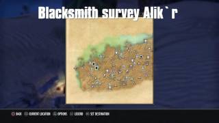 Blacksmith survey Alik`r Location