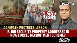 Agnipath Protests: Is Job Security Properly Addressed In New Scheme? | The Big Fight