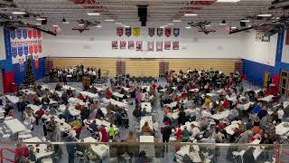 NDHS Combined Junior/Senior High Band and Choir - We Wish You a Merry Christmas