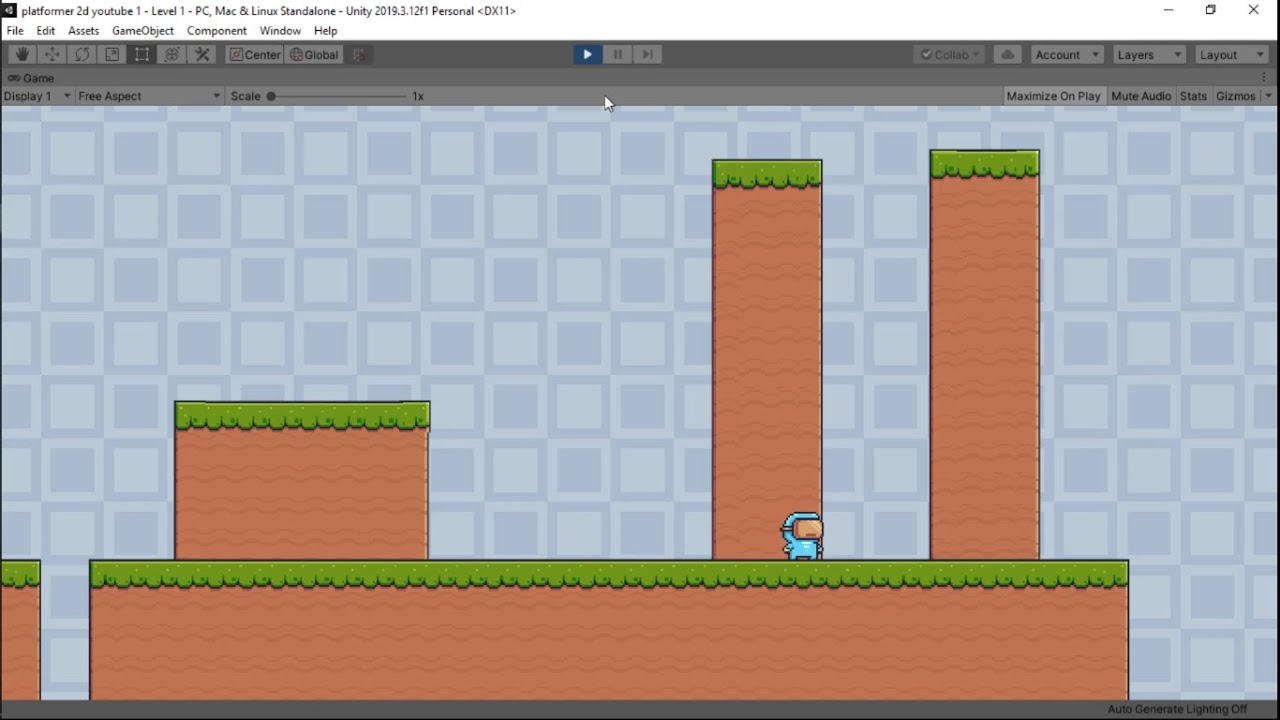 Walk And Flip 2D Platformer Unity Tutorial - YouTube