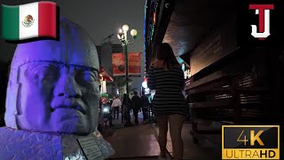 🇲🇽 Tijuana Zona Centro Nightlife [4K]