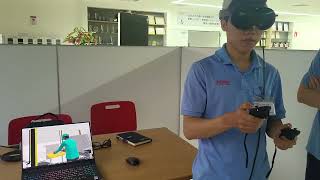 [Mitsubishi Electric 3D Simulator MELSOFT GEMINI] VR Function.